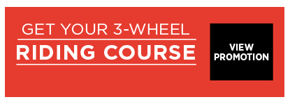 Get your 3-wheel  Riding Course, view promotion